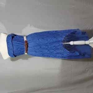 Wet Seal Blue Lace Dress (64)